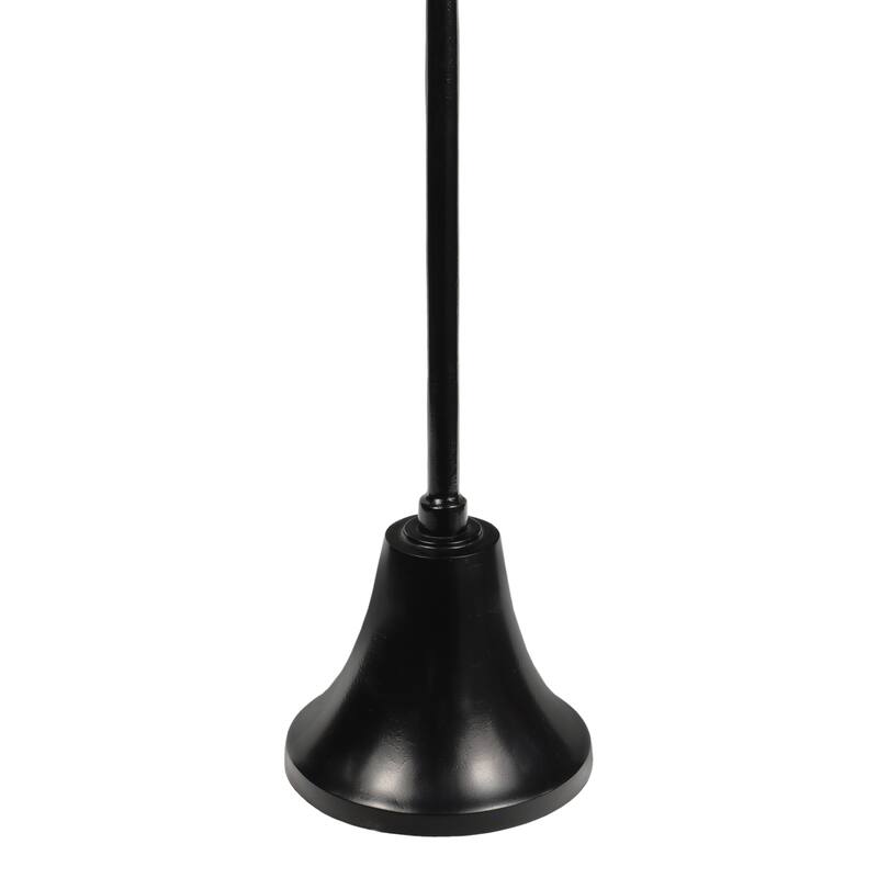 Irida 24" Art Deco Designer Pedestal Drink, End Table w/ Hammered Top, Bell Base, By JONATHAN Y