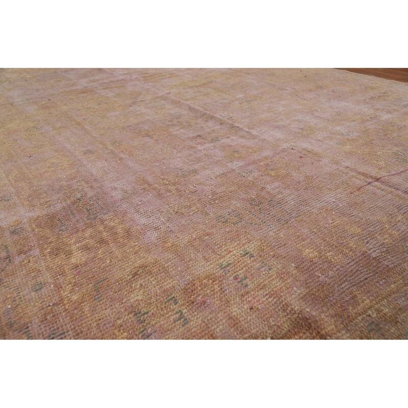 Overdyed Qashqai Persian Area Rug Handmade Wool Carpet - 6'3" x 9'1"