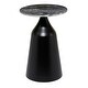 preview thumbnail 18 of 26, Iron Contemporary Accent Table 24 x 17 x 17