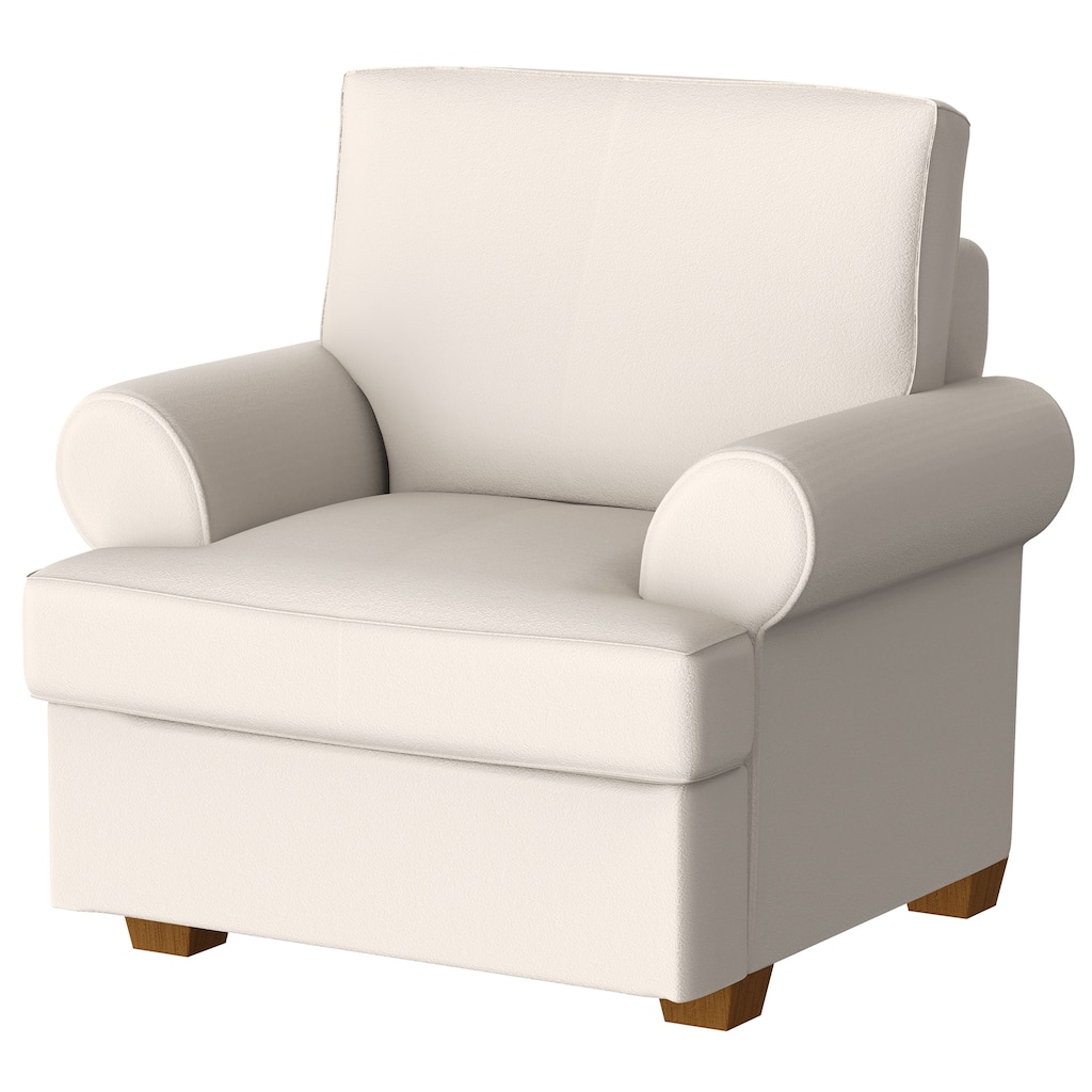 Modern Style Single Sofa Fabric Oversized Armchair for Living Room