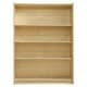 preview thumbnail 3 of 3, Contender 47"W Baltic Birch Bookcase With 2 Adjustable Shelves, Wooden Wall Organizer For Books, Toys and Kids Supplies