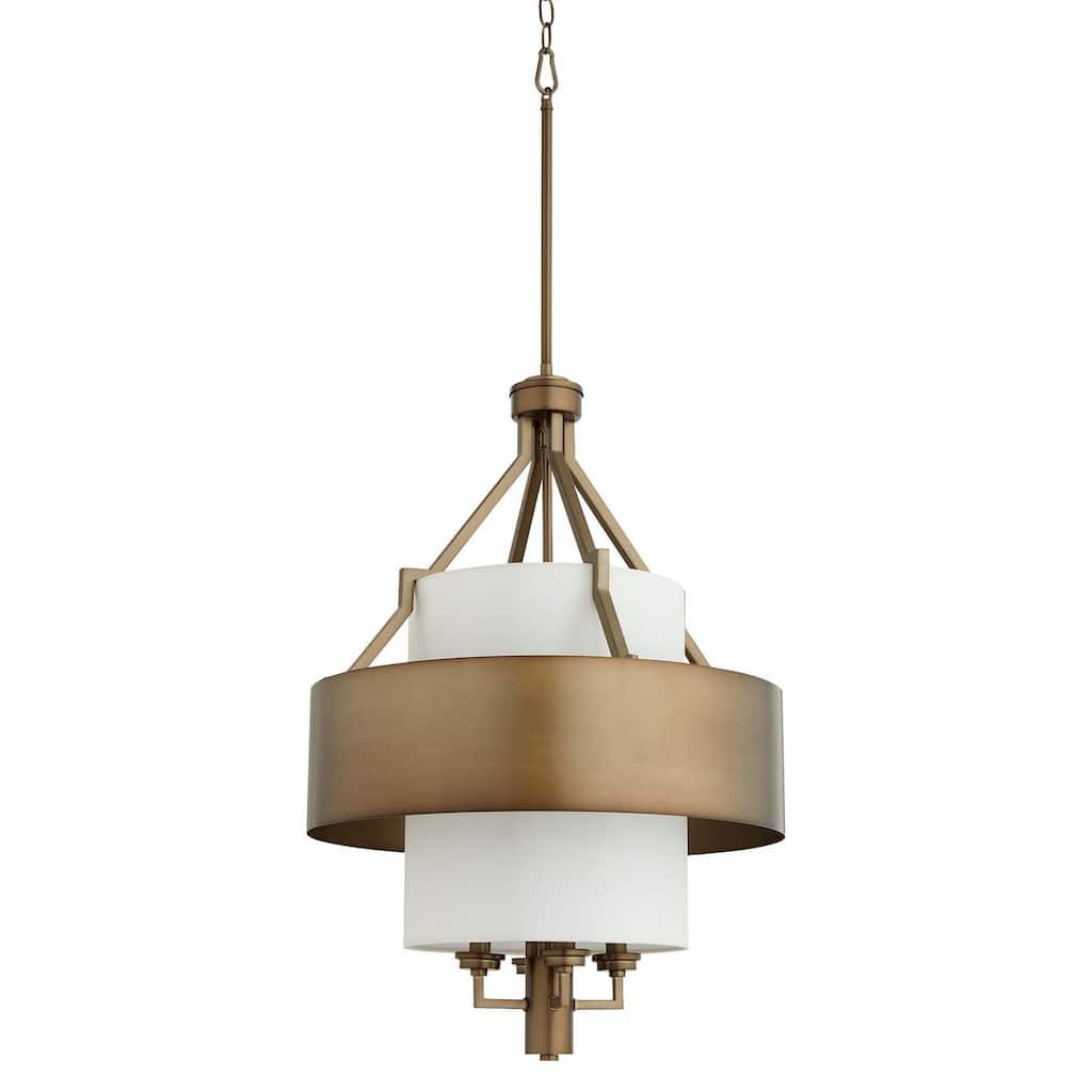 Quorum International 872 Fort Worth 4 Light 20" Wide Pendant