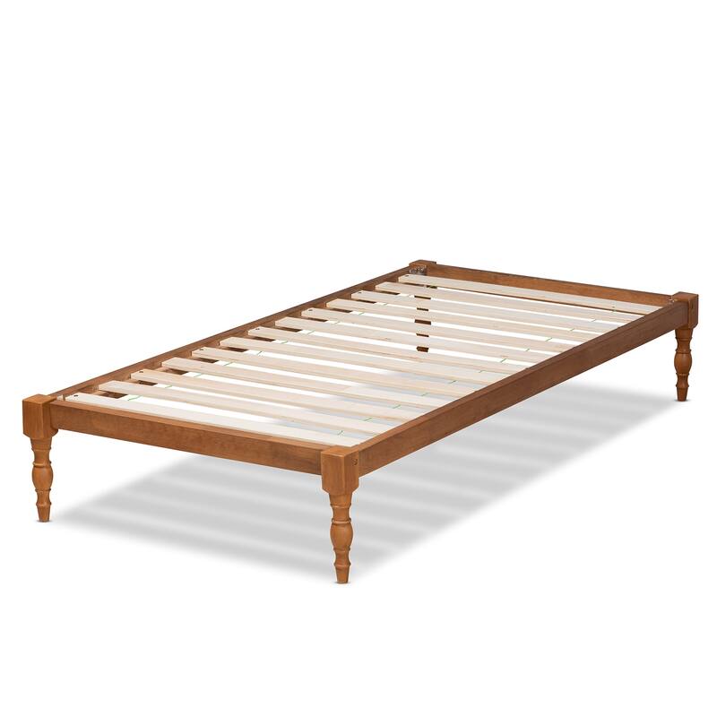 Iseline Modern and Contemporary Twin Size Platform Bed Frame
