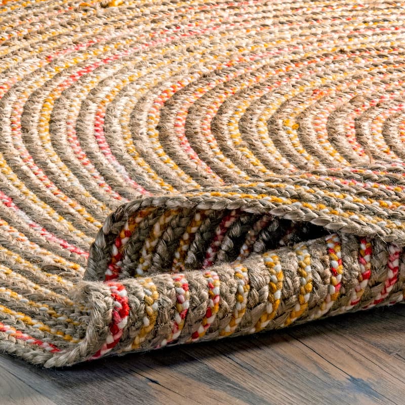 Nuloom Draya Casual Braided Jute Area Rug