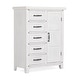 preview thumbnail 8 of 12, Evolur Andorra Chifferobe Weathered White