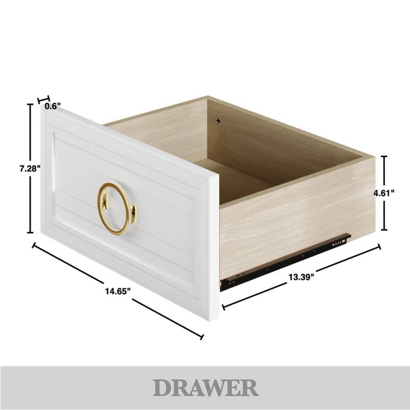 CraftPorch Contemporary Glam Sideboard Cabinet