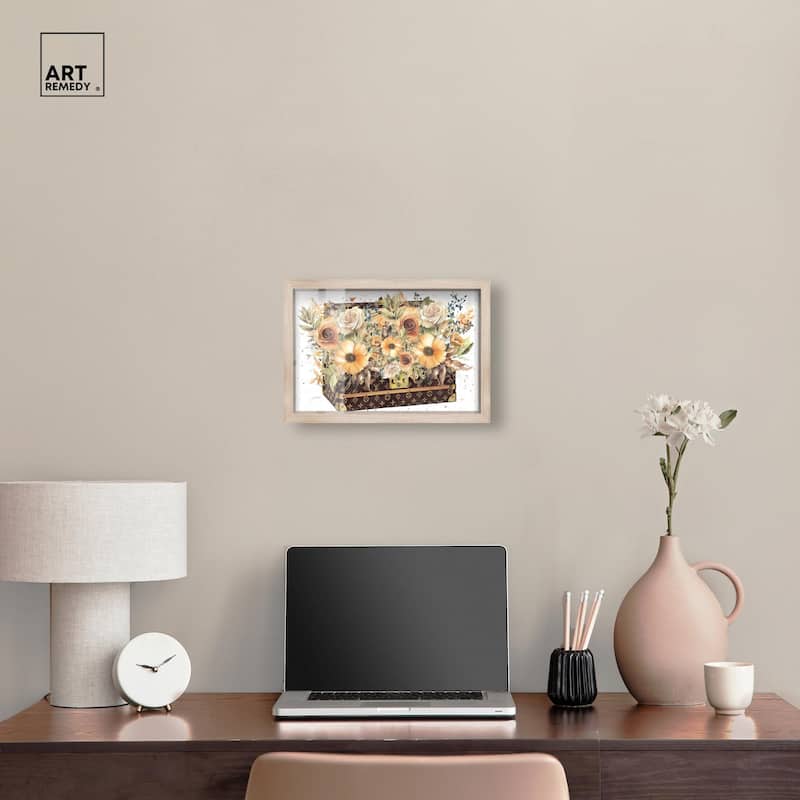 Doll Memories - Golden Memories Shadowbox by Art Remedy