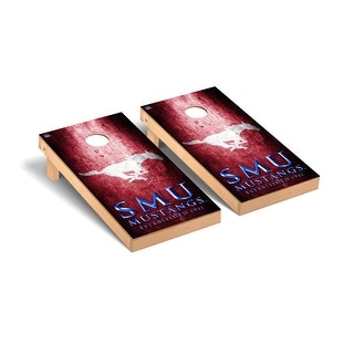 Southern Methodist University SMU Mustangs Museum Cornhole Board Set