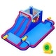 preview thumbnail 10 of 8, Costway Giant Inflatable Water Slide Park with Double Slides & 3 Water - Multi-color - See Details