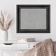 preview thumbnail 26 of 36, Amanti Art Rustic Pine Black Framed Magnetic Board