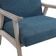 preview thumbnail 15 of 85, Weldon Mid-Century Fabric Upholstered Chair