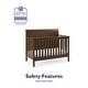 preview thumbnail 16 of 18, Avenue Greene Ryker 5-in-1 Convertible Sleigh Crib