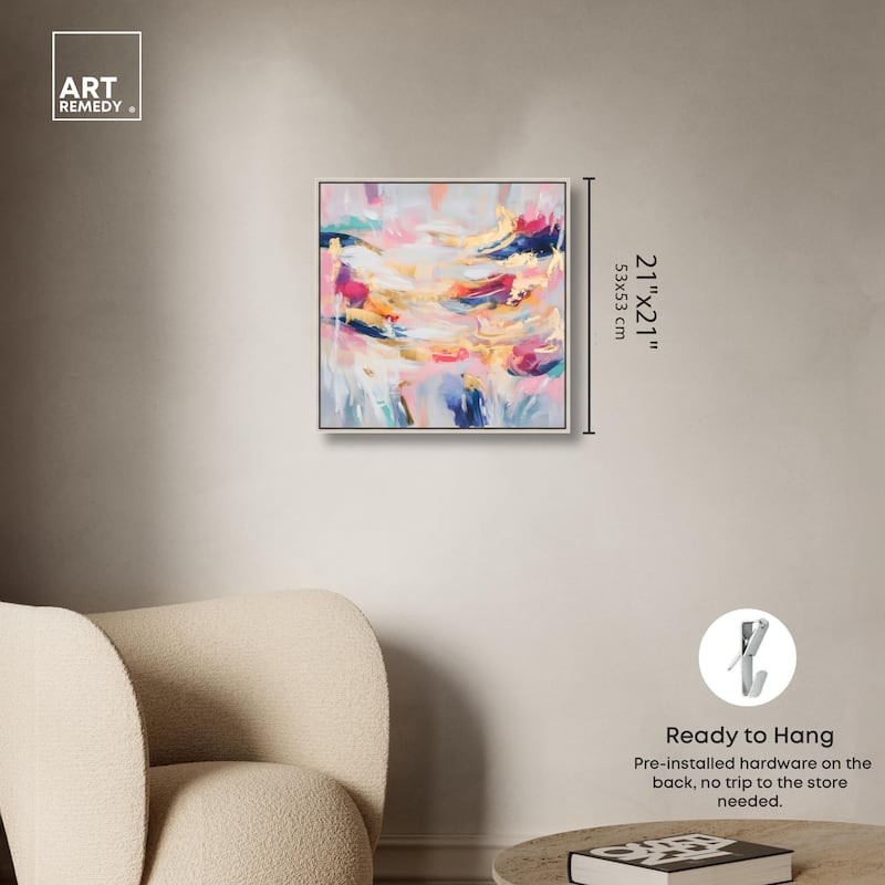 Balipink I Canvas by Art Remedy