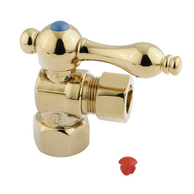 Kingston Brass Vintage Angle Stop with 1/2 Inch FIP, 1/2 Inch OD and
