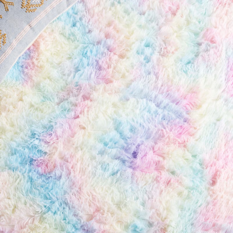 SAFAVIEH Rainbow Shag Didy Shag Rug