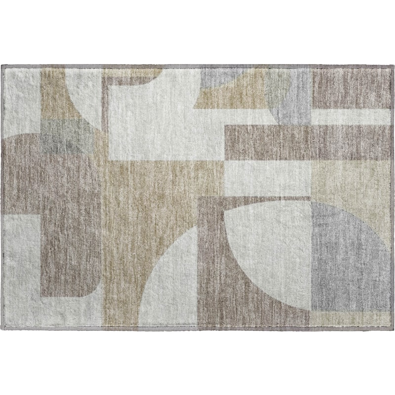Premium Washable Super Soft Geo Modern Mayfield Rug