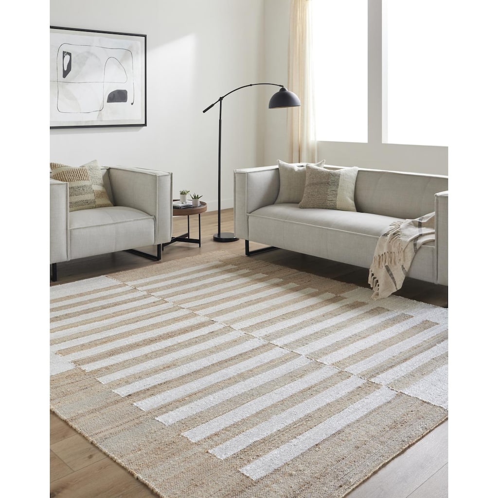 Livabliss Transitional Diane Stripe Area Rug