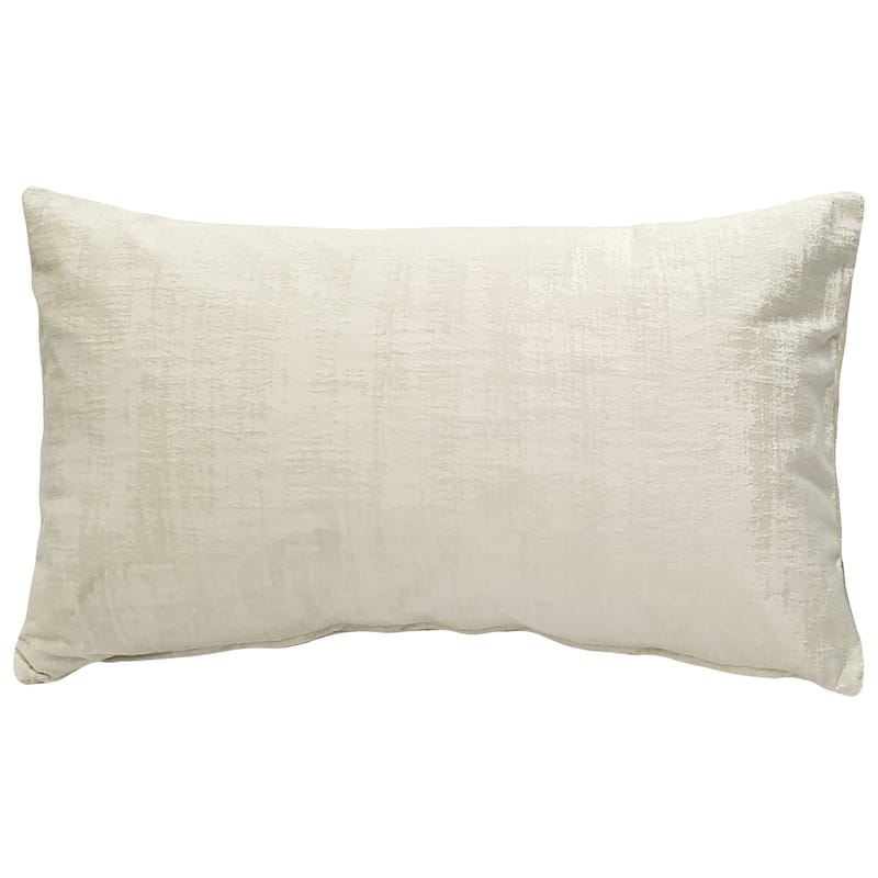 Alabaster Stucco Cream Throw Pillow