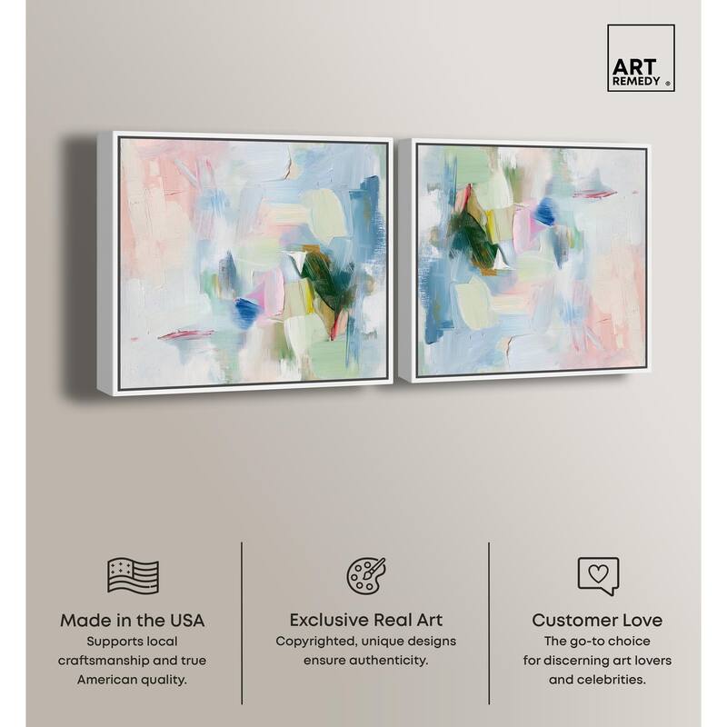 Floral Tin Canvas by Art Remedy