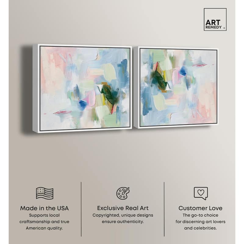 Turbulence I Canvas by Art Remedy