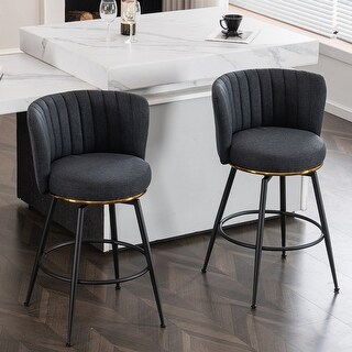 High Back Swivel Bar Stools, Elevate Your Space and Comfort - Bed Bath