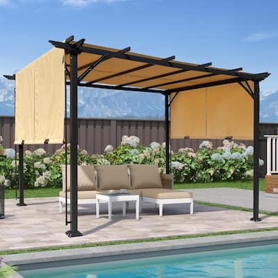 9.5 x 12 Ft Outdoor Pergola Patio Gazebo