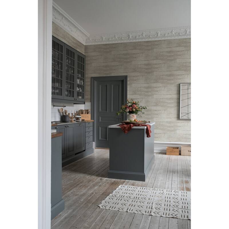 Midbec Deven Light Brown Concrete Wallpaper