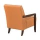 preview thumbnail 30 of 71, Leland Leather Match Accent Chair