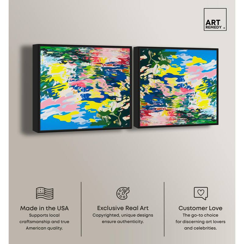 Oneiric Circles IV Canvas by Art Remedy