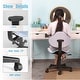 preview thumbnail 79 of 89, JJS Ergonomic Mesh Office Chair Adjustable Lumbar Support Computer Desk Chair