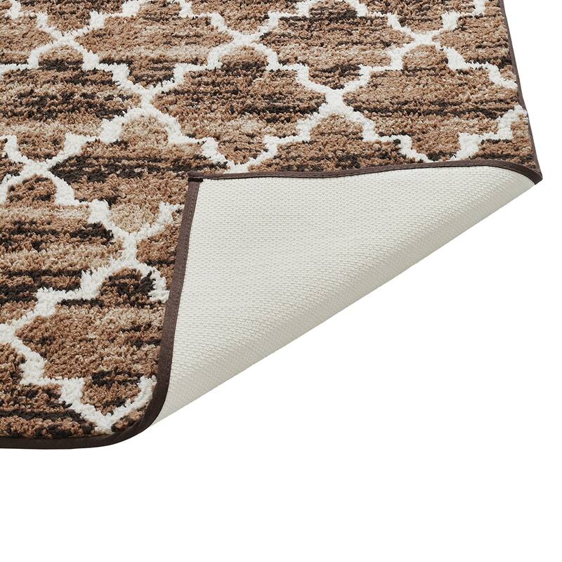 Better Trends Savio Collection 100% Micro Polyester Rectangle Soft Plush & Absorbent Water Machine Washable 2 Piece Bath Rug Set