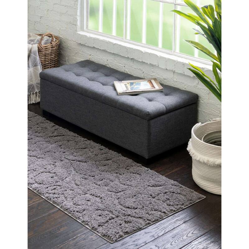 Shag Milson Collection Area Rug