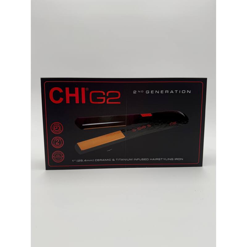 CHI G2 Professional Hair Straightener Titanium Infused Ceramic Plates Flat Iron 1 Inch