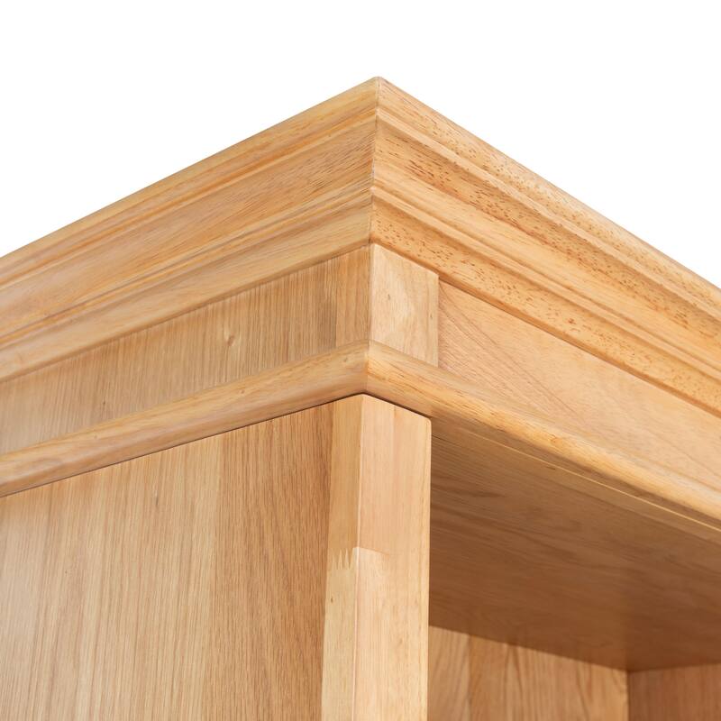 SAFAVIEH Couture Francesco 4-Shelf Wood Bookcase - 36"W x 17"D x 76"H