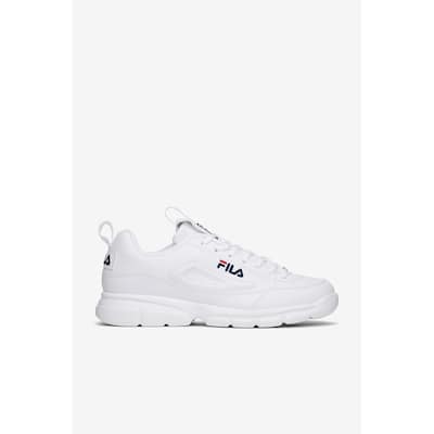 Fila Disruptor Se Sneakers White Navy Red Mens Athletic Shoes Size Insert Size