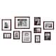 Kate and Laurel Bordeaux 10-piece Wood Gallery Wall Picture Frame Set - Dark Espresso