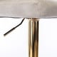 preview thumbnail 46 of 46, Swivel Bar Stools Set of 2, Modern PU Bar Stools with Backs - Counter Height
