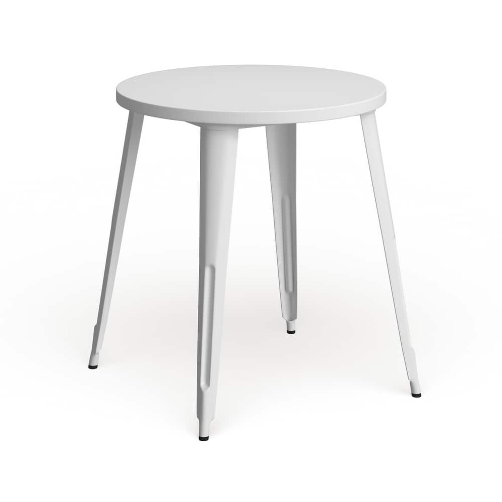 30'' Round Metal Indoor-Outdoor Table - 30"W x 30"D x 29.5"H