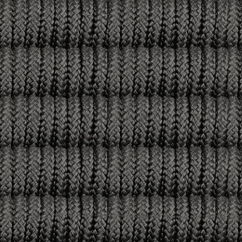 Camino 71" Solid Wood and Rope Indoor Outdoor Dining Bench