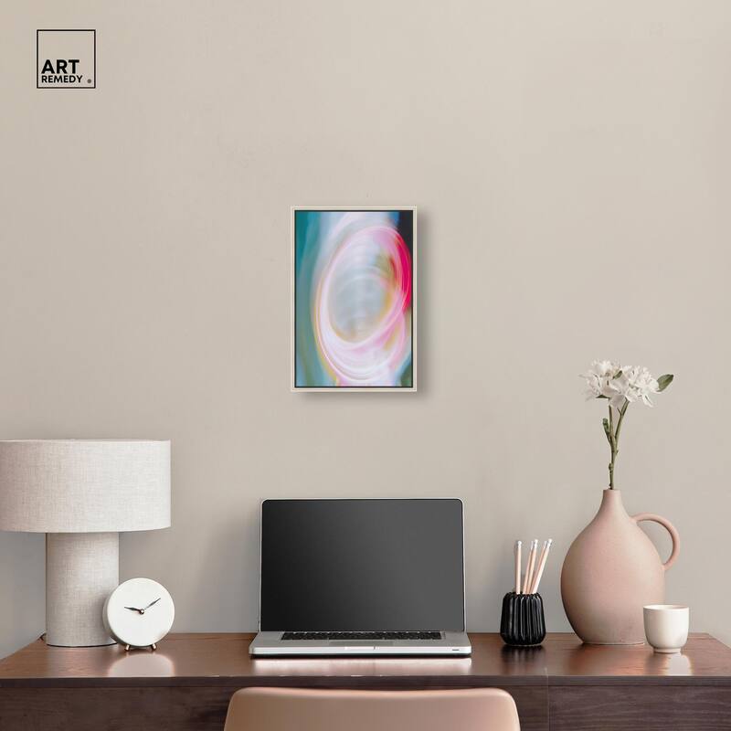 Swirling Light III Canvas by Art Remedy