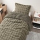 preview thumbnail 8 of 7, Snowball® Chunky Bunny - Coma Inducer® Oversized Comforter Set - Olive Earth