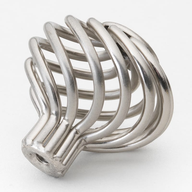 GlideRite 1.5-inch Satin Nickel Round Birdcage Cabinet Knobs (Pack of 10)