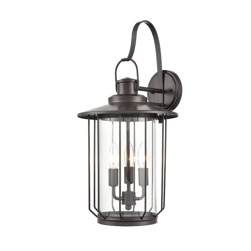 Belvoir 3 Light Outdoor Wall Sconce
