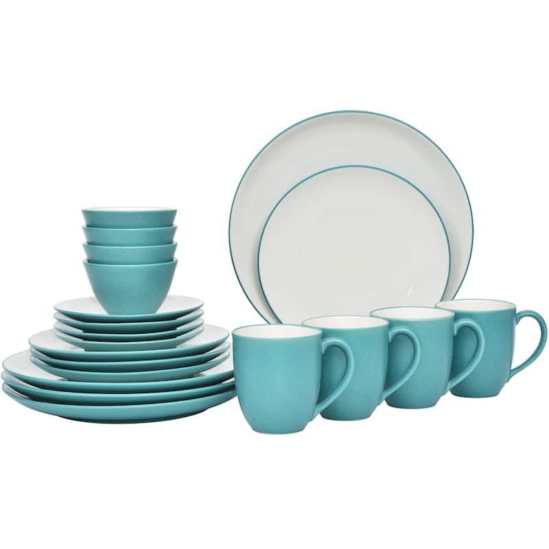 Noritake Colorwave 20-Piece Dinnerware Set, Service for 4 - Turquoise