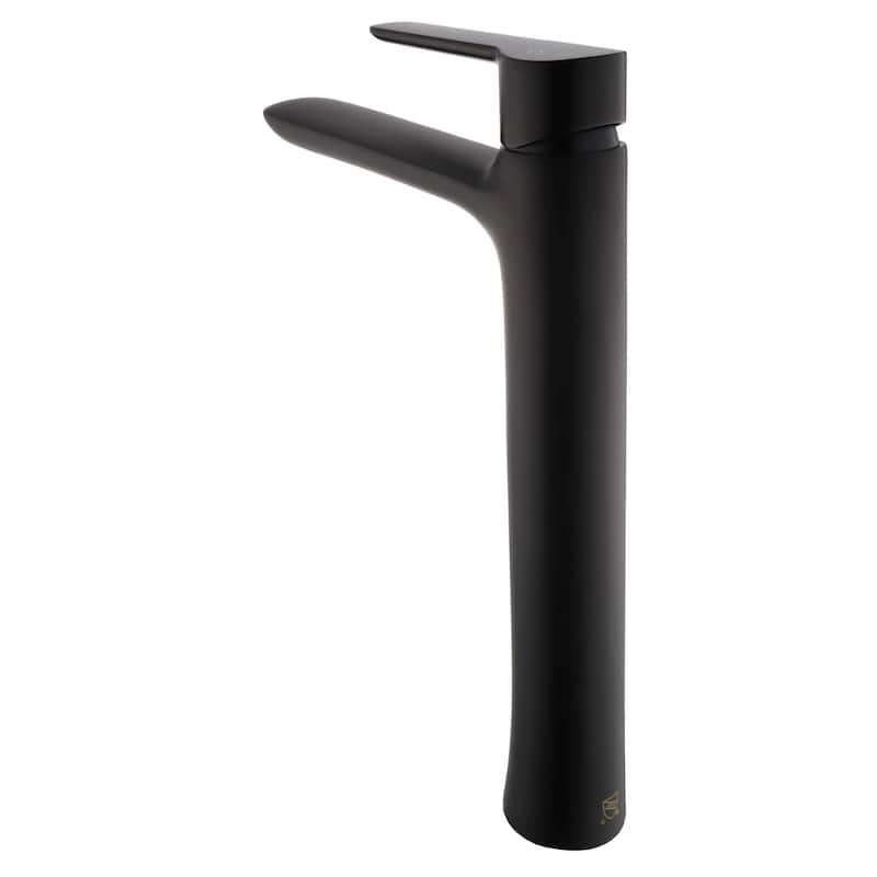 Fine Fixtures Round Single Hole Vessel Sink Bathroom Faucet