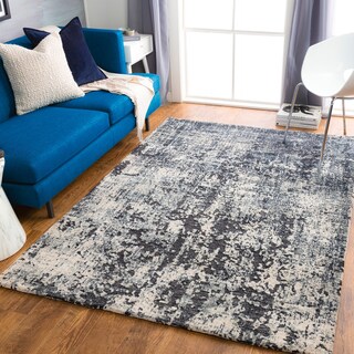 Janice Handmade Modern Abstract Area Rug