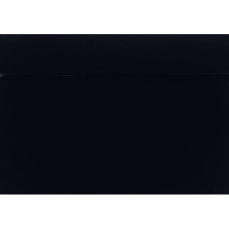 Classic Louis Philippe Black Nightstand, Drawers, Traditional Bedroom Design