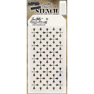 Tim Holtz Layered Stencil 4.125X8.5-Roses