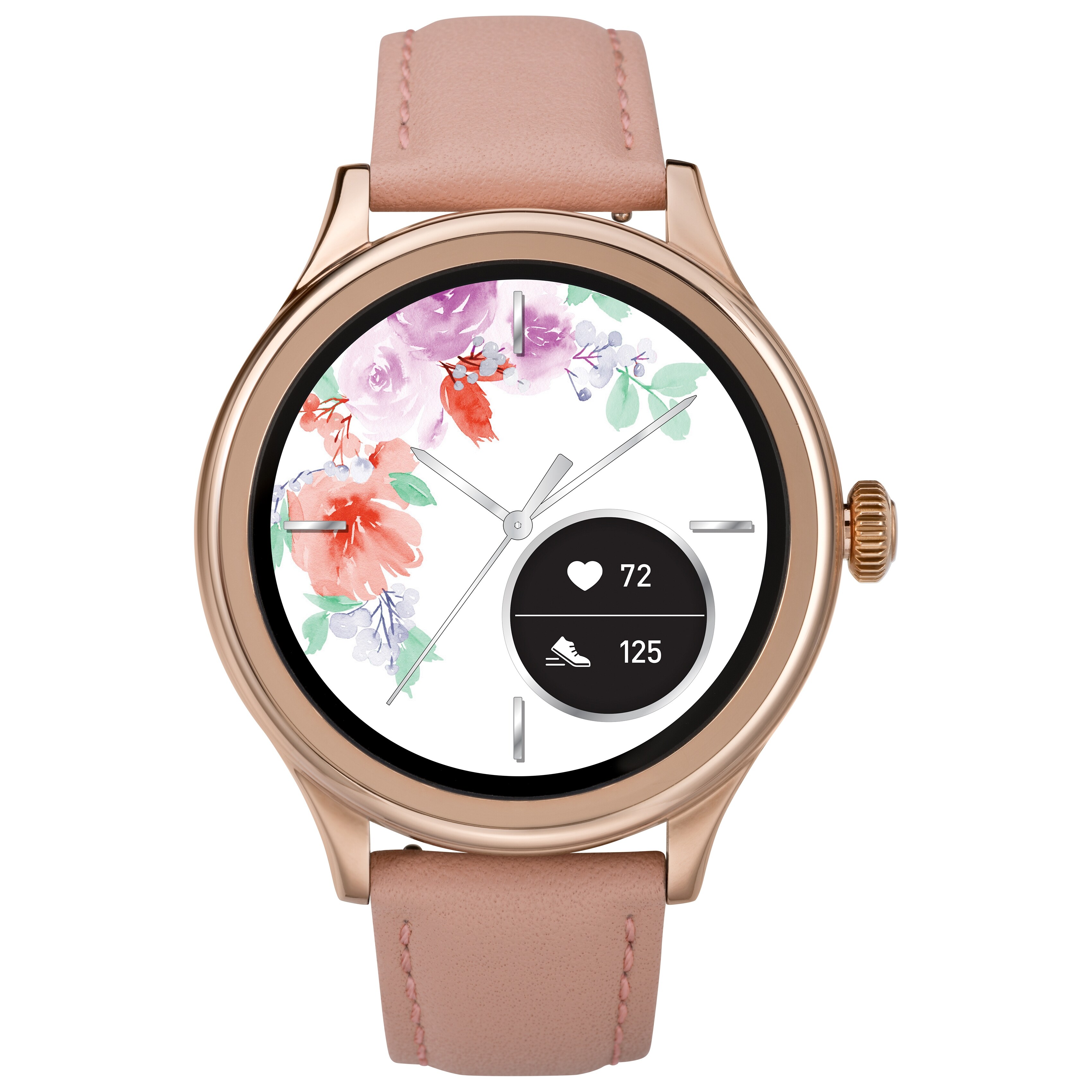 women's rose gold smartwatches