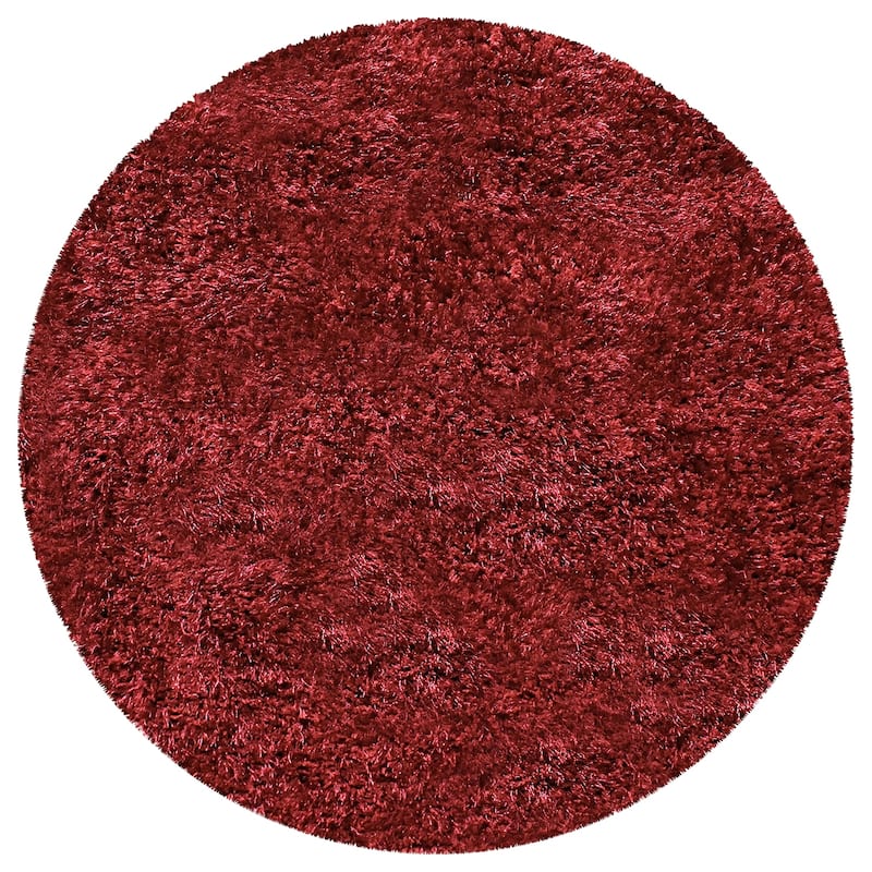 Superior Hand-tufted Plush Solid Shag Indoor Area Rug